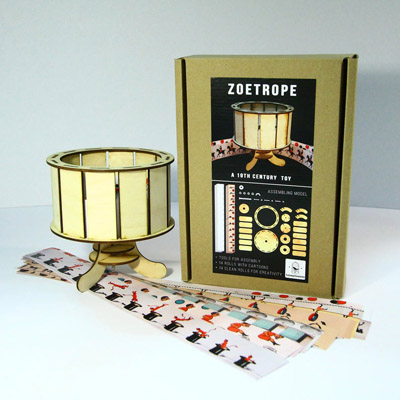 Zoetrope Wood Model